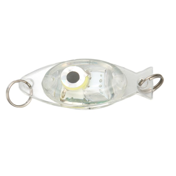 LED Undervannsfiske Lure Light - Øyeform, Deep Drop Bait Light, Lure Fish Red - 10 stk.