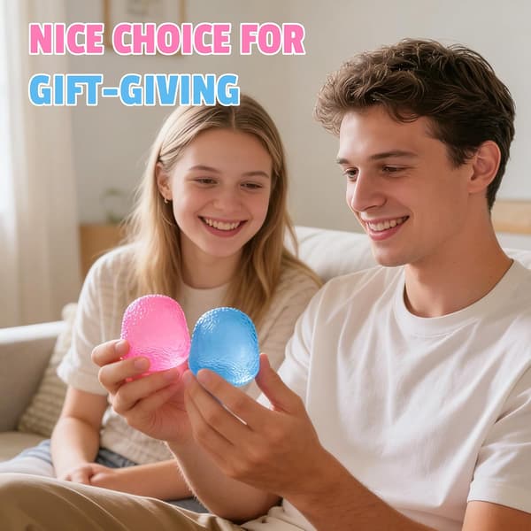 2 Gumdrop Squishy Fidget Legetøj, Gumdrop Sensoriske Stressbolde til Børn og Voksne[SZ]