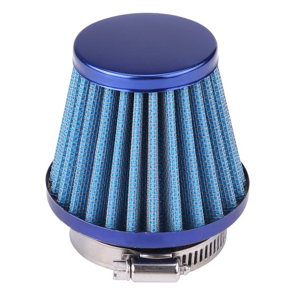 44mm Luftfilter til Gy6 150cc ATV Quad 4 Wheeler Go Kart Buggy Scooter Moped (Blå)
