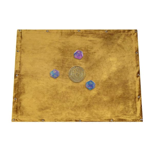 Dowsing Divination Metafysisk Bräda Sammet Brädspel Duk Kortmatta Grön