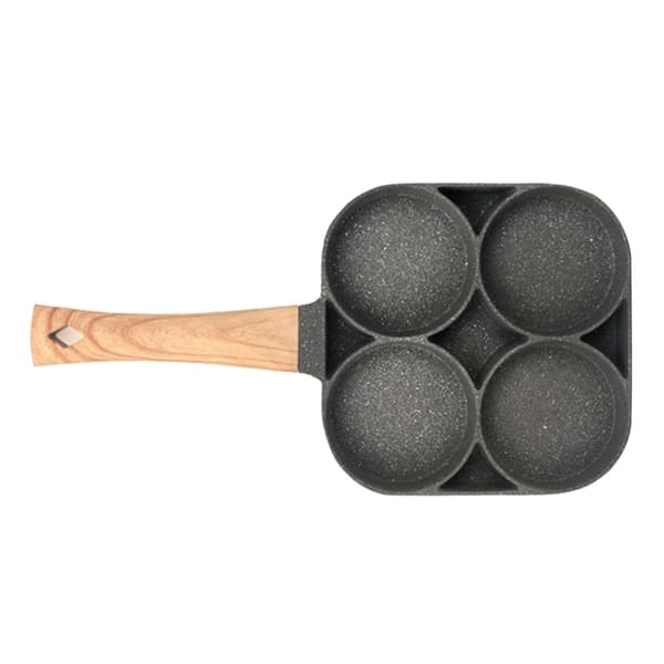 Non-stick Æg Stegepande med 4-Kopps Design