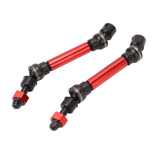 RC Drivaksel Sæt Aluminium Legering Stål Forreste Bageste Drivaksel RC Tilbehør til Arrma 1/10 3S Senton Rød