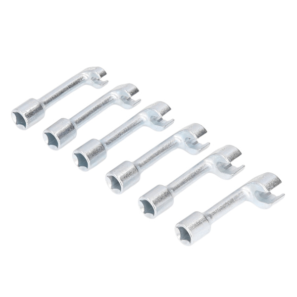 Polttoaineletkun irrotustyökalu - 6 kpl L-tyypin suutinlinjan hylsysarja, 1/2 tuuman Dr 12 14 16 17 18 19mm