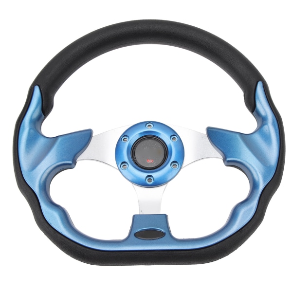 Universal 6-håls 12,5" golfvagnsrattbyte för E-Z-GO TXT & RXV (blå)