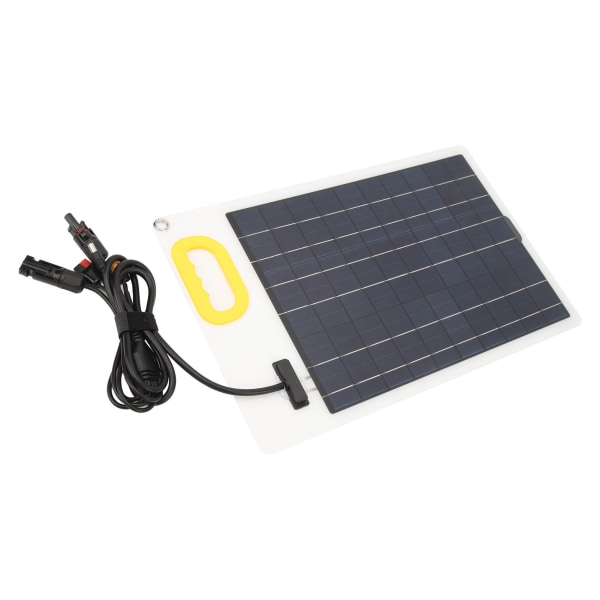 100W polysilikon solpanelskit med 30A MPPT-kontroller - Dubbel USB-port för husbilscampare