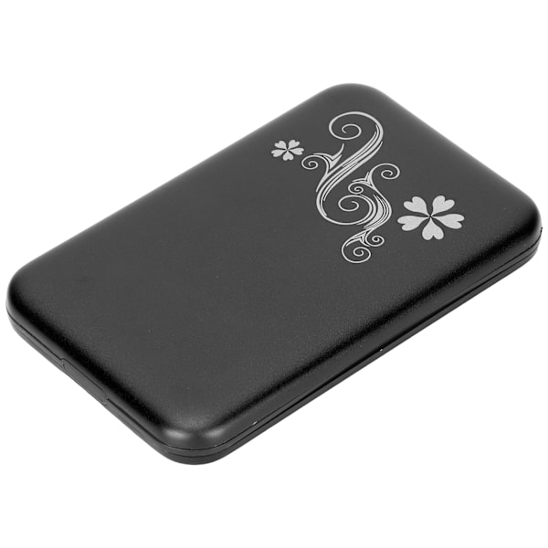 Harddisk-kabinett 2,5 tommer USB3.0 Støtter 3TB 5 Gbps Overføring Aluminium Legering Plug and Play HDD Kabinett Svart