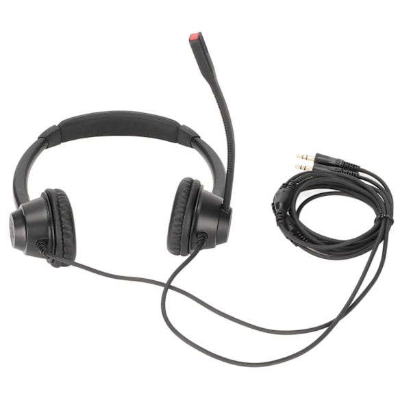 H390DPC Binaurale Kundeservicecontroller Ultra Let Støjreduktion Business Headset til Kontor Kundeservice