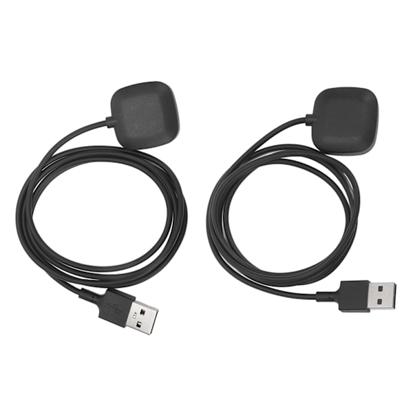 Langaton latausasema Fitbit Versa 3 ja Sense - 2-pakkauksessa