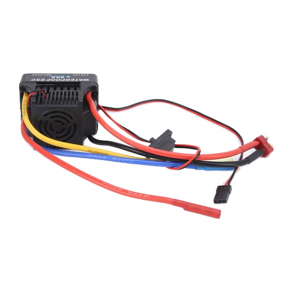 Elektronisk hastighetskontroll 80A ESC vanntett børsteløs varmespredning ESC for 1/8RC bil