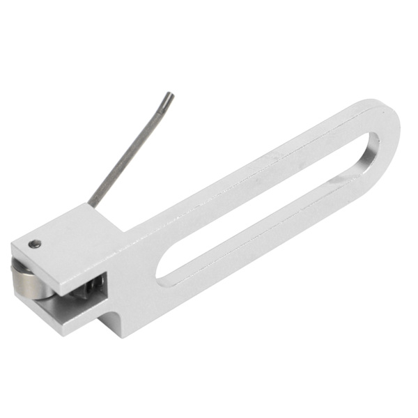 Recurve magnetiska pilstöd - aluminiumlegering, träning för bågskytte utomhus, jakt - silver