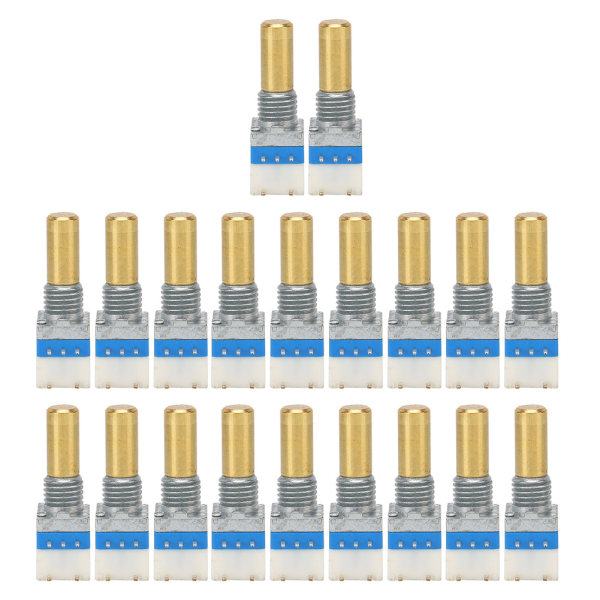 20PCS 3107 Volume Switches Walkie Talkie Aluminium Alloy Fit for UV5R BF‑888S TK3107