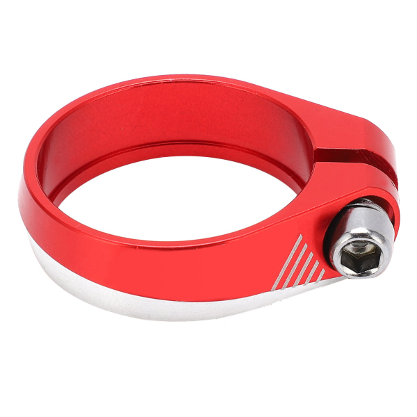 ENLEE 31,8 mm sadelstolpsklämma för cykel i aluminiumlegering, snabblåsande sadelstolpe, röd