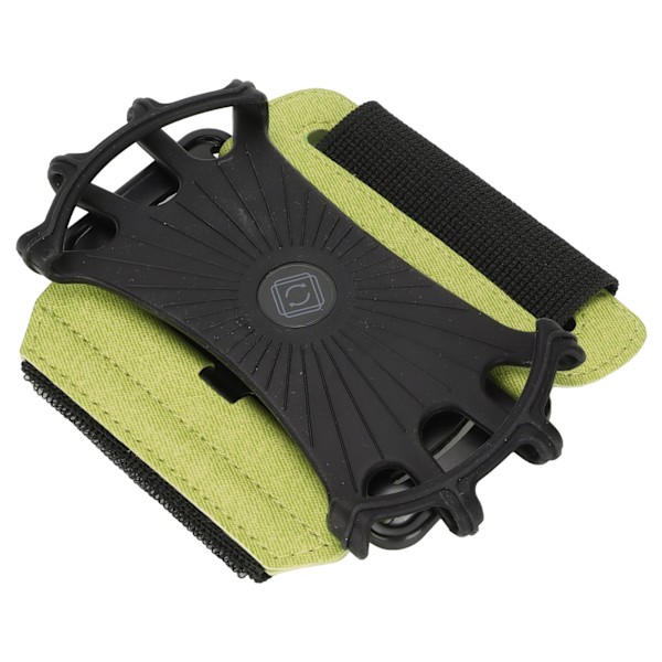 Telefonarmbandshållare 360 Grader Rotationsbart Armband Telefonfodral för iPhone 13 Pro Max för Löpning Sport Grön S