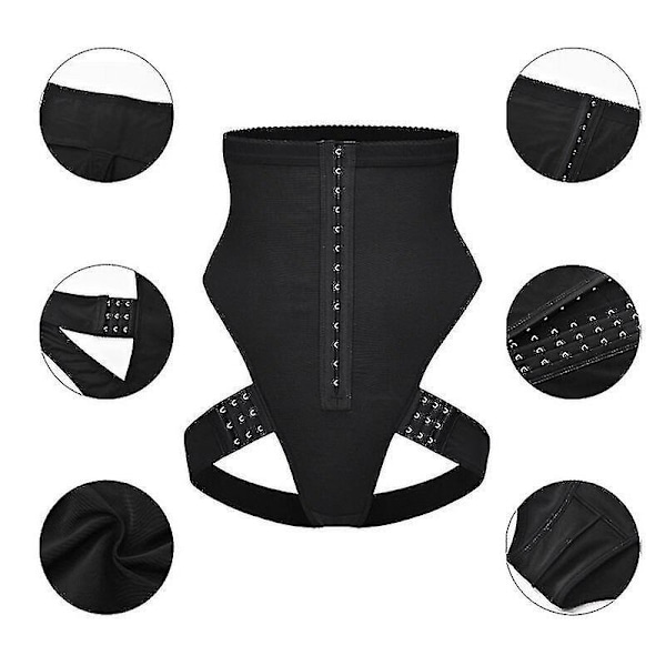 Tummy Control Panties - Butt Lifter & Body Shaper S svart