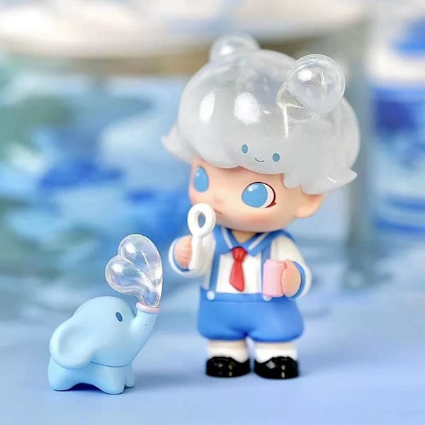 Pop Mart Rab Monster Animal Kingdom Samlarobjekt Blind Box Slumpmässig Modell 9cm 2