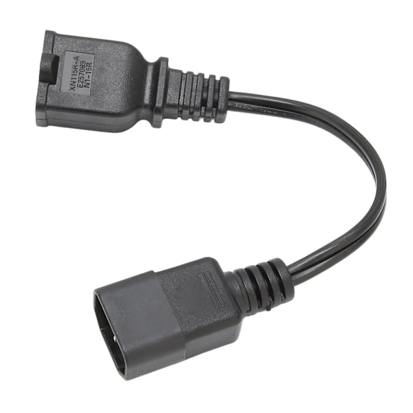 Vattentät strömadapterkabel IEC320 C14 till 1 15R hane till hona för skrivbordslampa digitalkamera projektor 100‑250V
