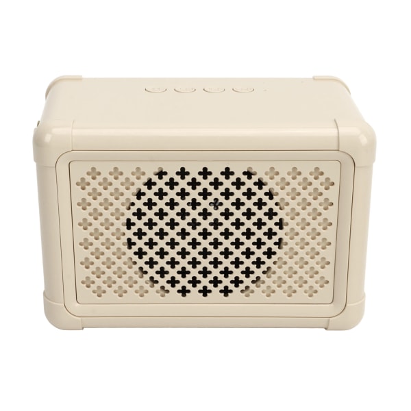 Kannettava Bluetooth-kaiutinkaraokekonesarja, jossa on 2 langatonta mikrofonia - beige