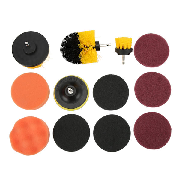 Universal Car Electric Borr skurborste Set (12st)