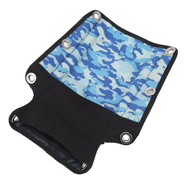 Scuba Diving Backplate Pute - OMS & HOLLIS Camo Blå
