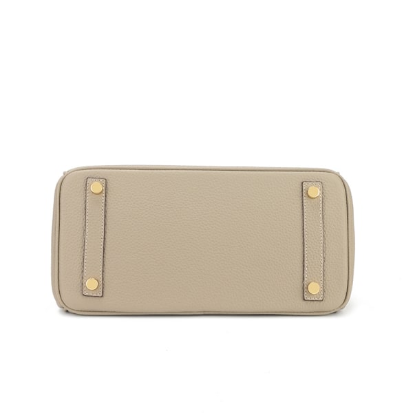 Khaki Kuleveske i Skinn - Stilig, Slitesterk og Overkroppsveske for Daglig Bruk Khaki (white line) No. 30 (30x17x22cm)