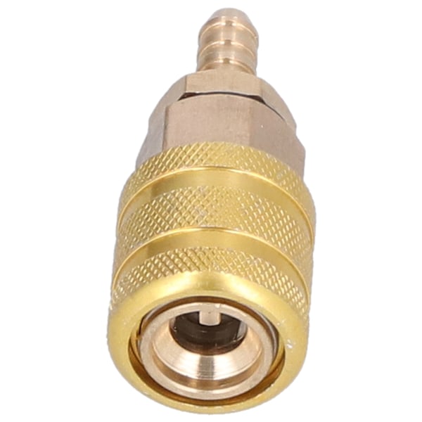 6,5 mm Dekk-inflator Chuck Rask Tilkobling Kontakt for Bil Motorsykkel med Amerikansk Dekkventil