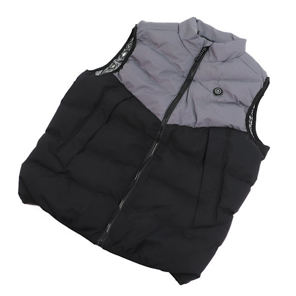 USB Oppvarmet Vest - Vinter Varmt Grå - 2XL