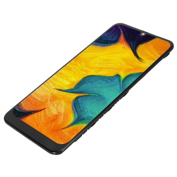 6,4 tum LCD-skärm Digitizer Ersättning med Yttre Ram Reparationsverktygssats för Samsung Galaxy A30 SM A305G SM A305U