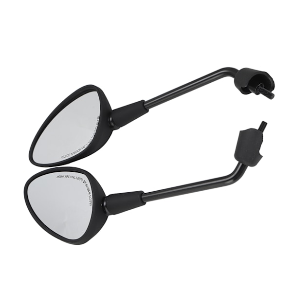 Motorcykelbackspegel för Piaggio Vespa Primavera 50 4T 4V NOABS E2 - Set om 2 (2013-2017, svart)