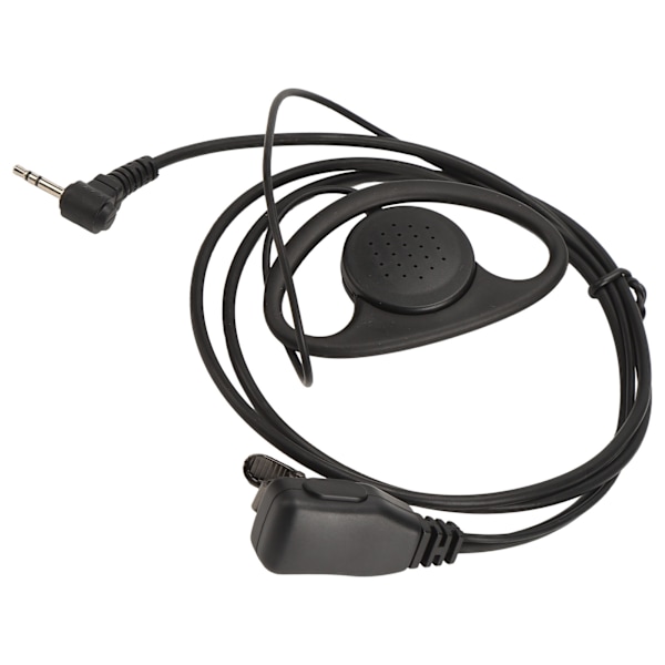 Walkie Talkie Ørestykke Elektropletteringsproces 1 Pin 2,5 mm To-vejs Radio Headset til Motorola Walkie Talkie 2 stk. Sæt