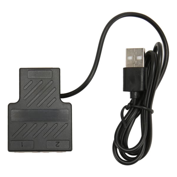RJ45 Splitter Adapter 1 til 2 100Mbps Plug and Play Ethernet Splitter Stik LAN Netværksforbindelse til Cat5 Cat5e Cat6 Cat7 Cat8