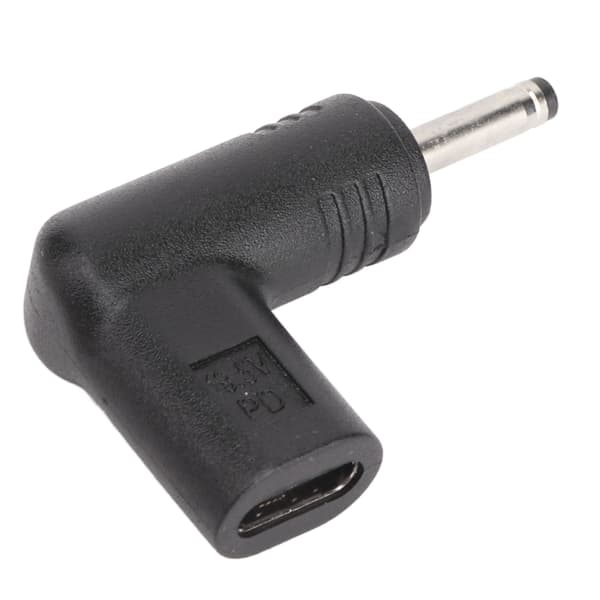 100W PD USB 3.1 Typ C Hon USB C till DC 18.5‑20V 3.0x1.1mm Adapter PD Emulator Trigger 90 Grader Vinklad