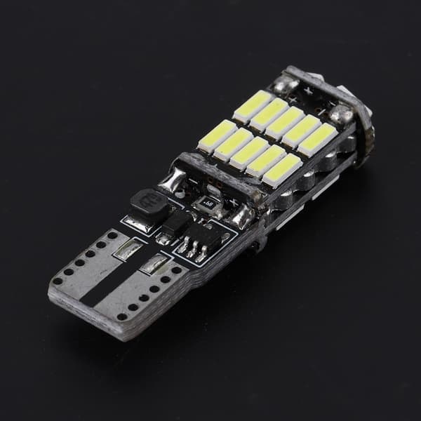 10 stk T10 4014 26SMD Bil Dekoding LED Canbus Pære Feilfri Sidemarkør Nummerplate Lys