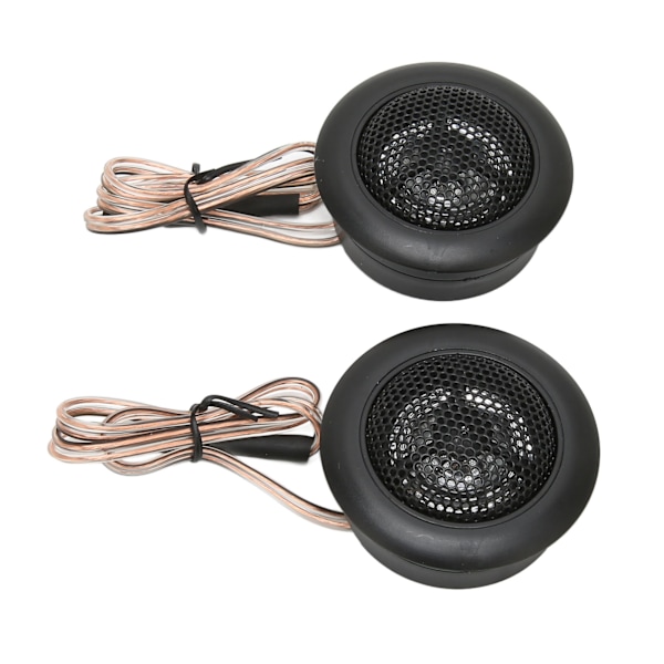 2 stk. Bil Dome Tweeter 120W Høj Sensitivitet Audio Stereo Højttaler til Lydsystem