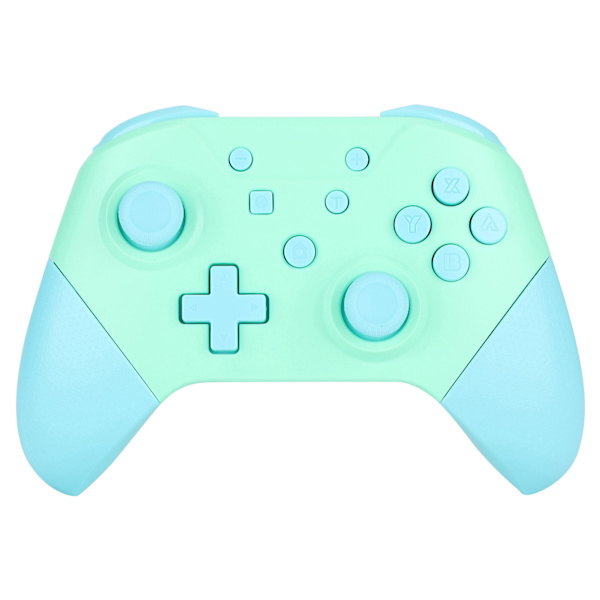 Trådløs Bluetooth Game Controller Gamepad med NFC 3D Joysticks til Nintendo Switch Pro - Smaragdgrøn