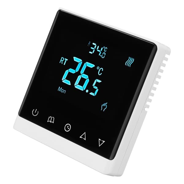 AC220V Touch Screen Termostat med LCD-skærm Temperaturregulator til hjemmet