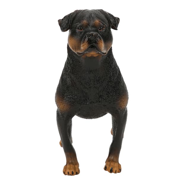 Rottweiler Simulationsmodel Ornamenter Skrivebordsdekoration Børneuddannelseslegetøj