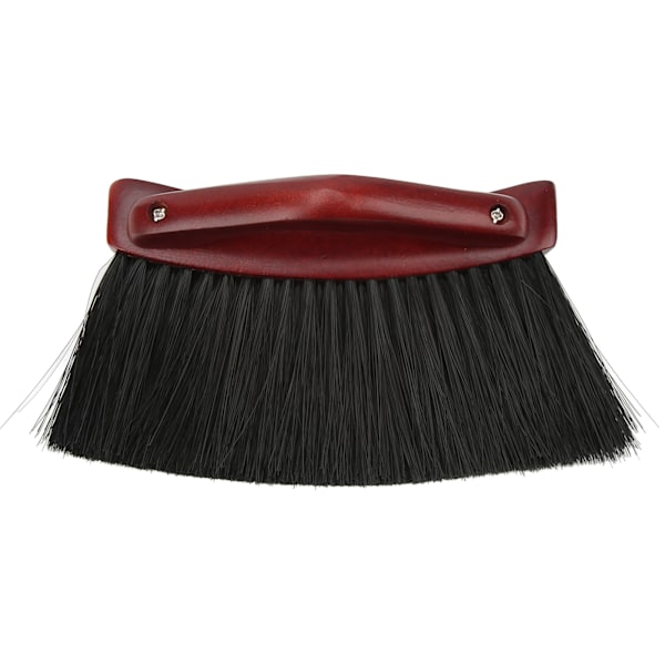 Pool Table Brush Soft Bristles Ergonomic Handle Arc Shaped Billiard Table Cleaning Brush for Rail Corner Felt Cloth