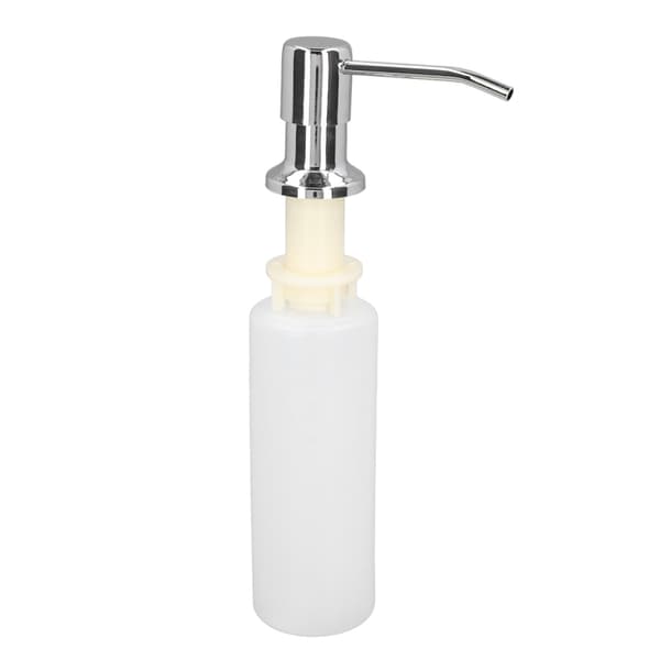 300 ml såpedispenser for vask, lotionpumpe, 304 rustfritt stål lotiondispenser for kjøkken, forkrommet
