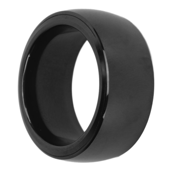 R4 Smart Ring Vanntett Keramisk NFC Ring for iPhone og Android Telefoner Menn Kvinner Størrelse 8