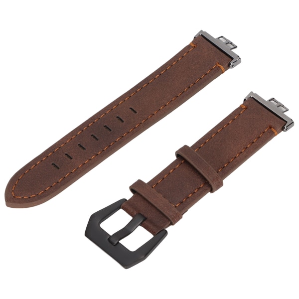 Smartwatch båndrem Vintage læderarmbåndsur med spændeskruetrækker til HUAWEI Watch FITCoffee