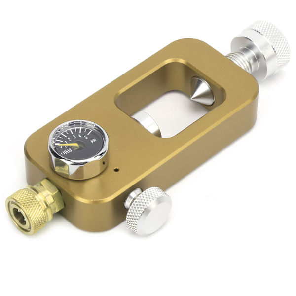 DIDEEP Sukellusadapteri sukellusvarusteille Suuri pullo pieneen pulloon 8MM painemittari 0,5L 1LKultainen