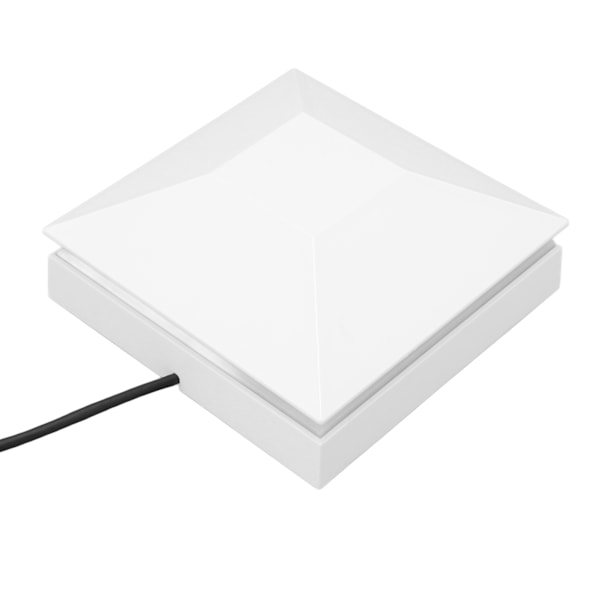 Konsolin jäähdytystuuletin 12W 3 tuuletusnopeutta kosketuskytkin säädettävä konsolin pölynkestävä jäähdytystuuletin LED-valoilla USB-portit valkoinen