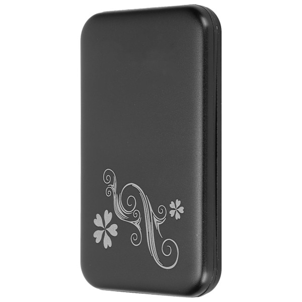 Harddisk-kabinet 2,5 tommer USB3.0 Support 3TB 5 Gbps Transmission Aluminium Legering Plug and Play HDD Kabinet Sort