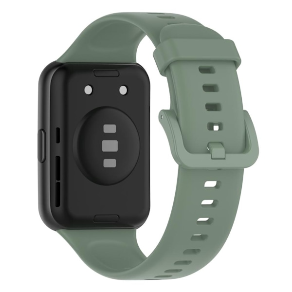 Smartwatch Ersättningsarmband Grå Grön Smartwatch Mjukt Silikonarmband för FIT2