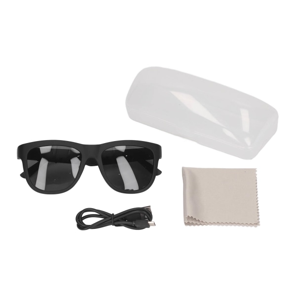 Smarta stereomusik Bluetooth-solglasögon för utomhussporter