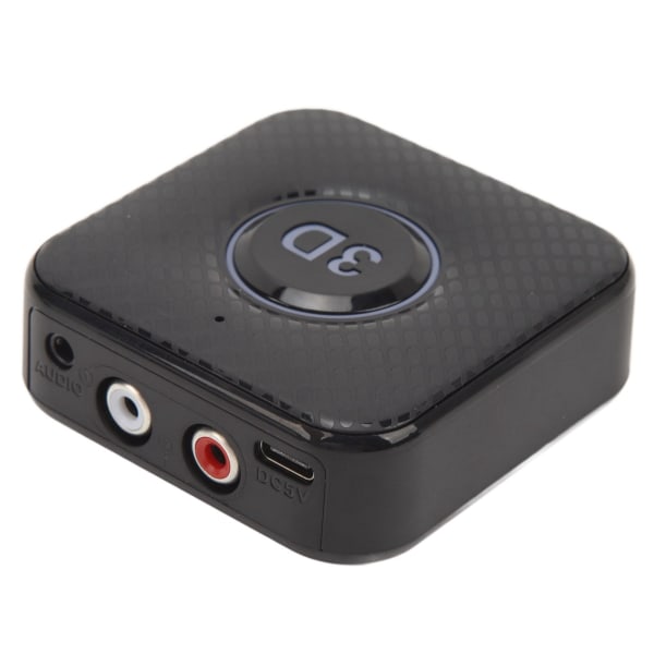 Stabil 3,5 mm Bluetooth 5.1 trådløs adapter for bil & hjemmstereo