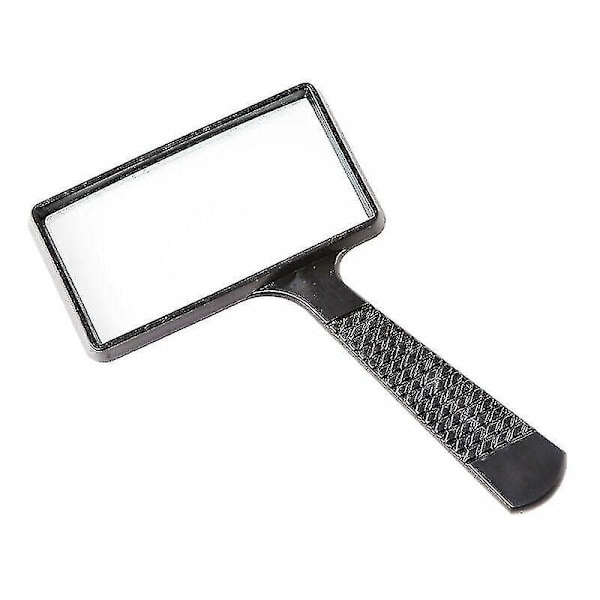 Portable Rectangular Magnifying Glass for Elderly Reading, Hobby, Repairing