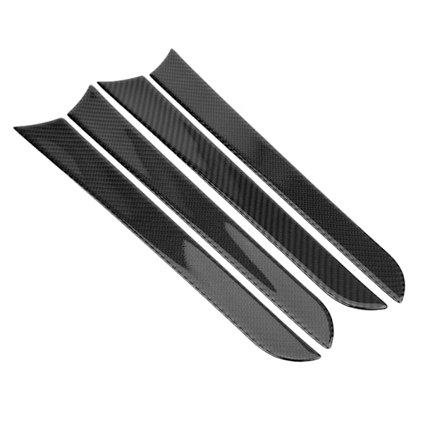 Bil dørside karbonfiber dekorativ beskyttelse Trim ramme for Audi A4 B8 2007-2016