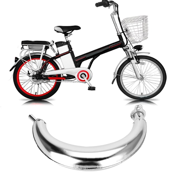 Kromattu pakoputki 80cc 66cc 49cc moottoripyörään - tyylikäs ja kestävä