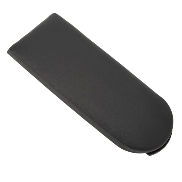 Svart armstödsskydd i PU-läder för mittkonsol - 31x12 cm, slitstarkt och bleksäker